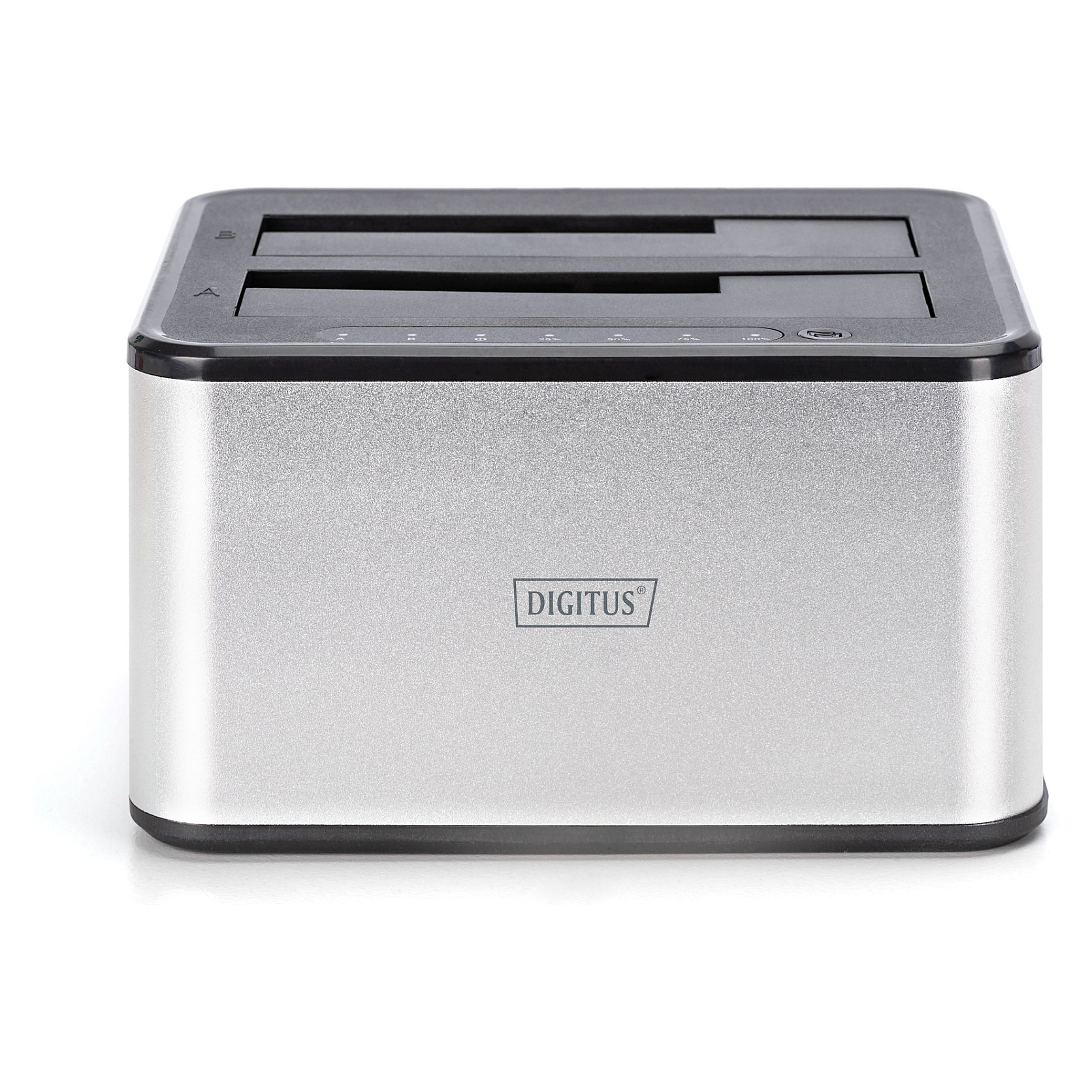 Docking Station DIGITUS USB ->2x 2.5"/3.5" SATA HHD. SSD Silver - 3