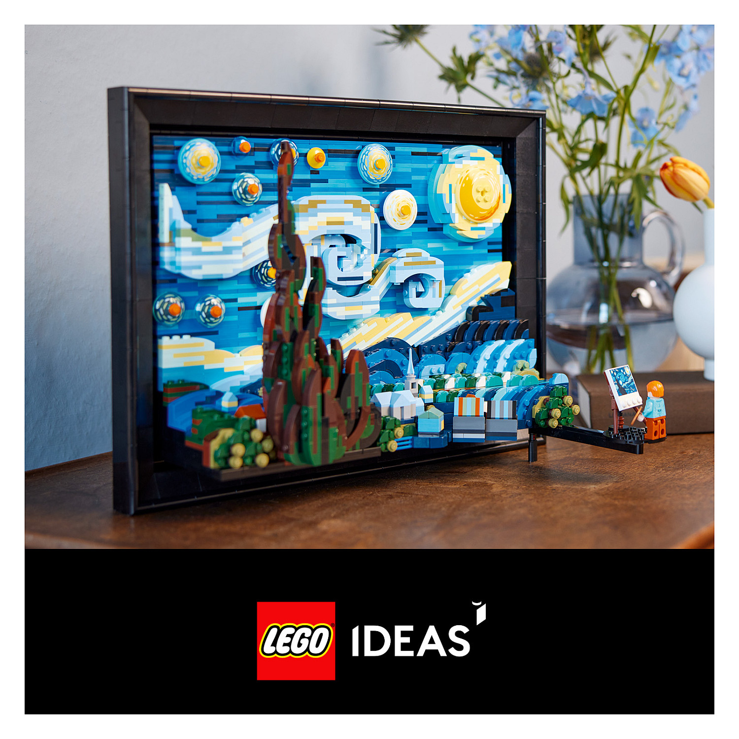 LEGO Ideas Vincent van Gogh – The Starry Night - 35