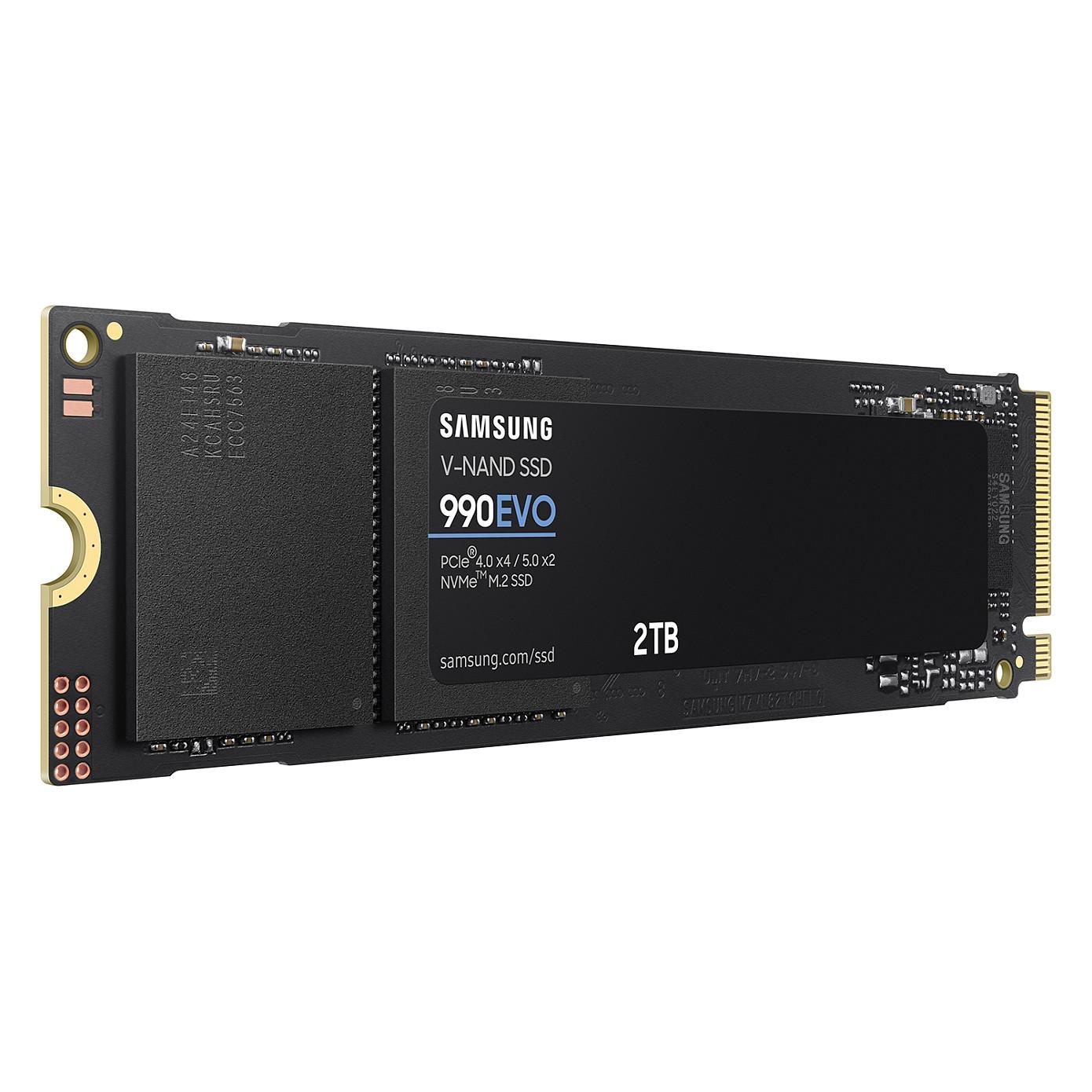 SSD e Brendshme Samsung 990 EVO, 2TB, M.2 2280, PCIe 4.0 x4 / 5.0 x2 NVMe, 5000MB/s Read, 4200MB/s Write - 2