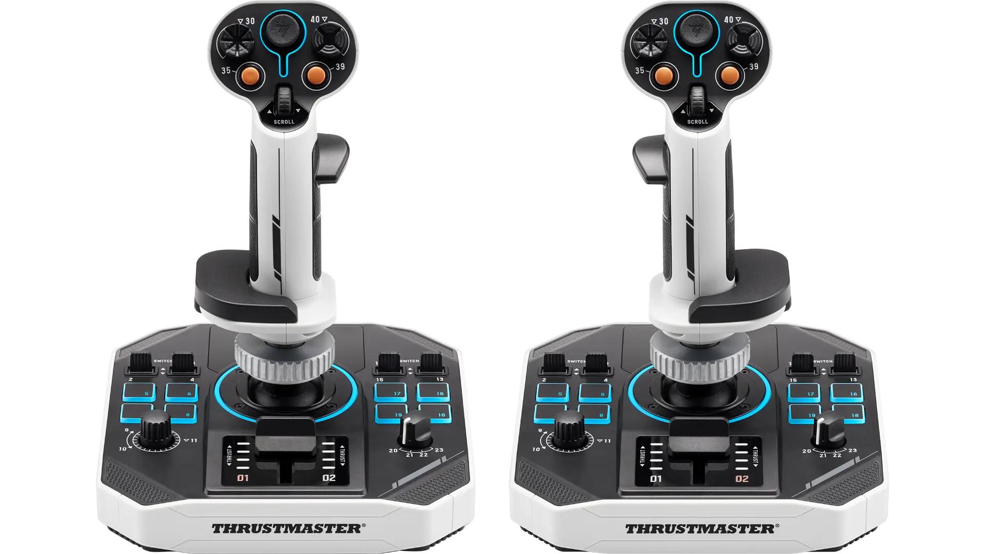 Kontroller Set Joystick Thrustmaster SOL-R 2 HOSAS - Zezë / Bardhë - 1