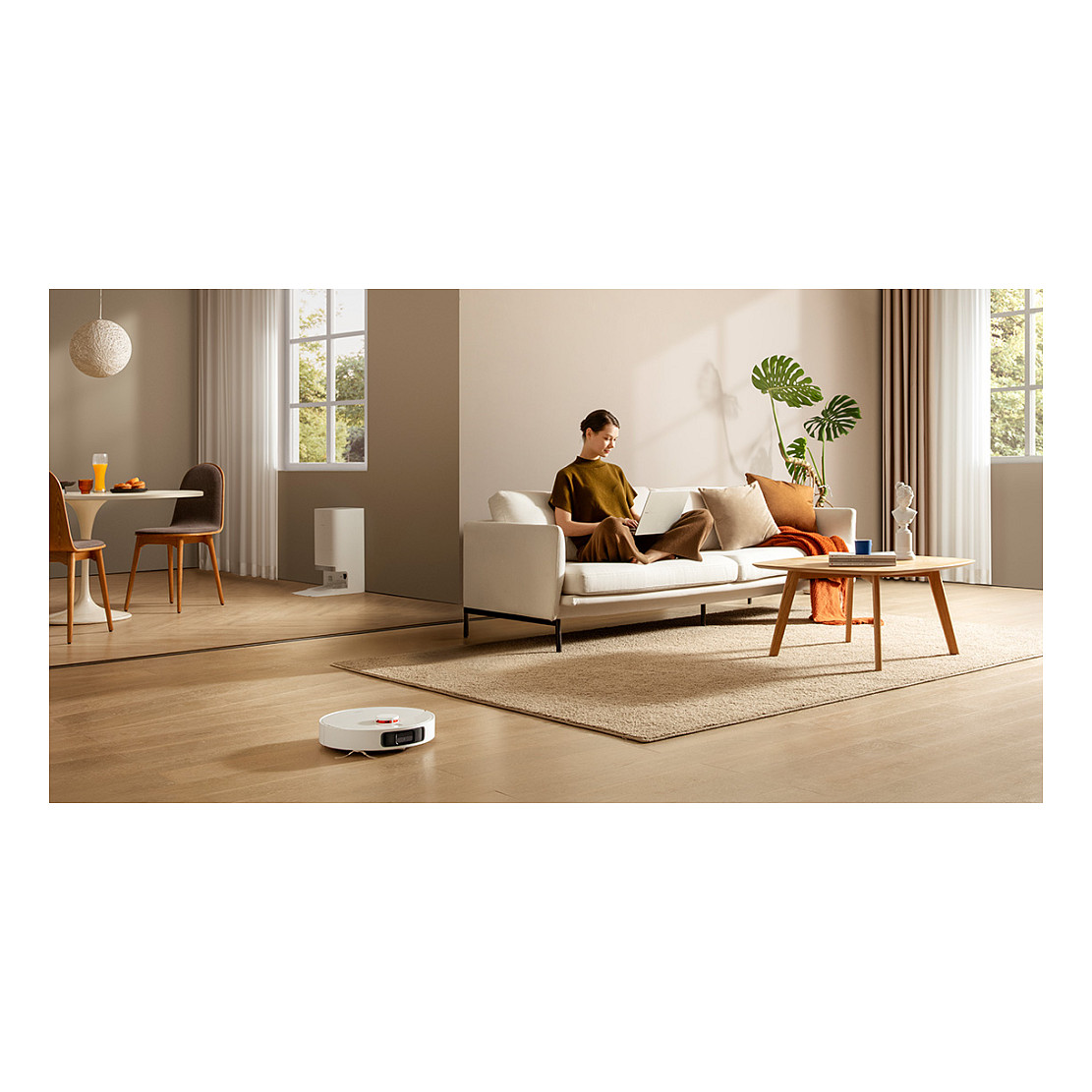 Fshesë Robotike Xiaomi Robot Vacuum X20 – Bardhë - 7