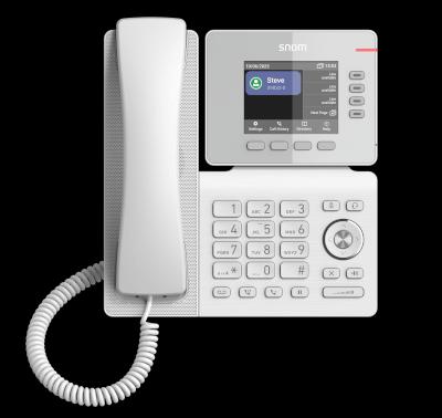 Telefon VoIP Snom D810W, SIP, 3.36", IPS, Wi-Fi, 2x Gigabit Ethernet, USB 2.0 - Bardhë