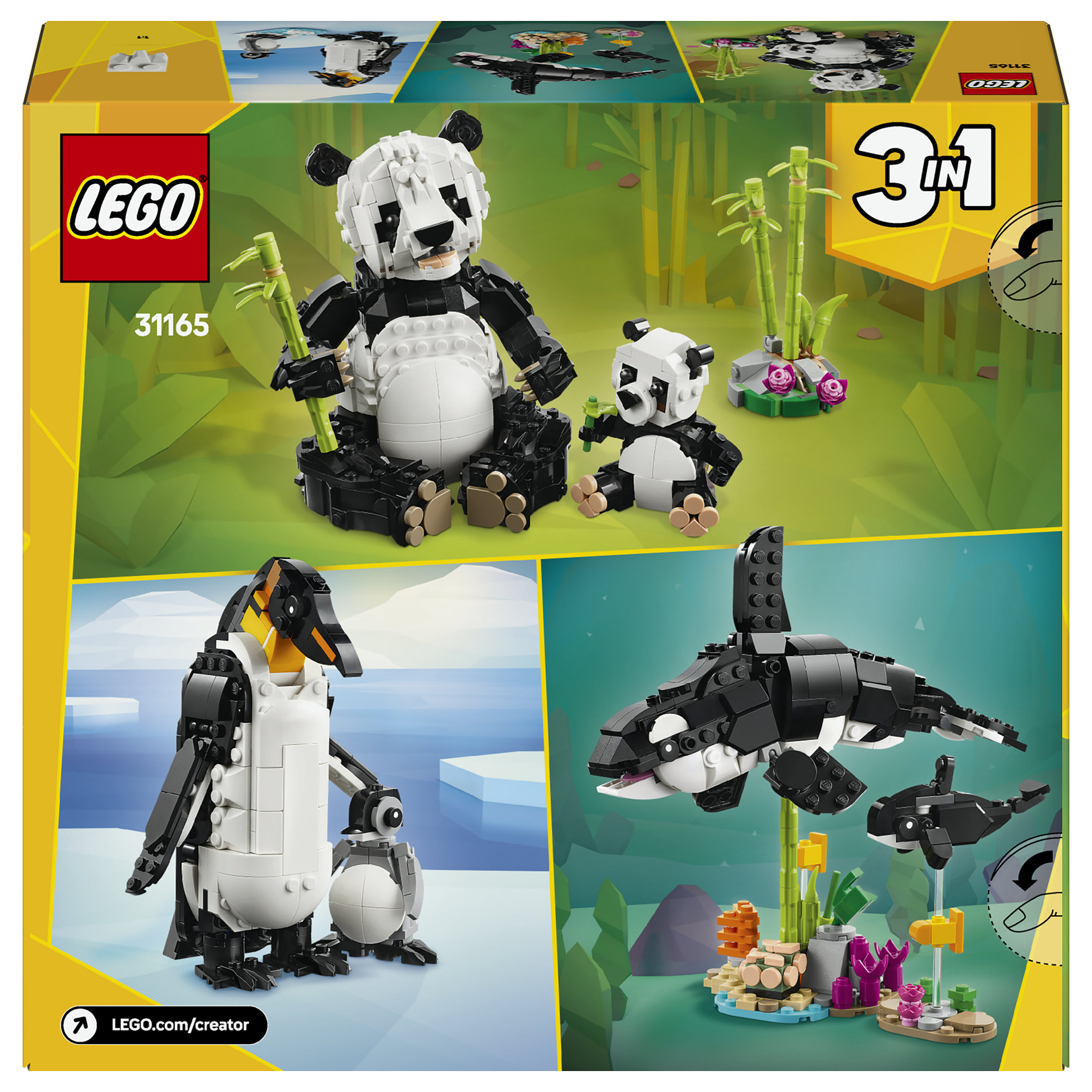 LEGO Creator Wild Animals: Panda family 31165 - 27