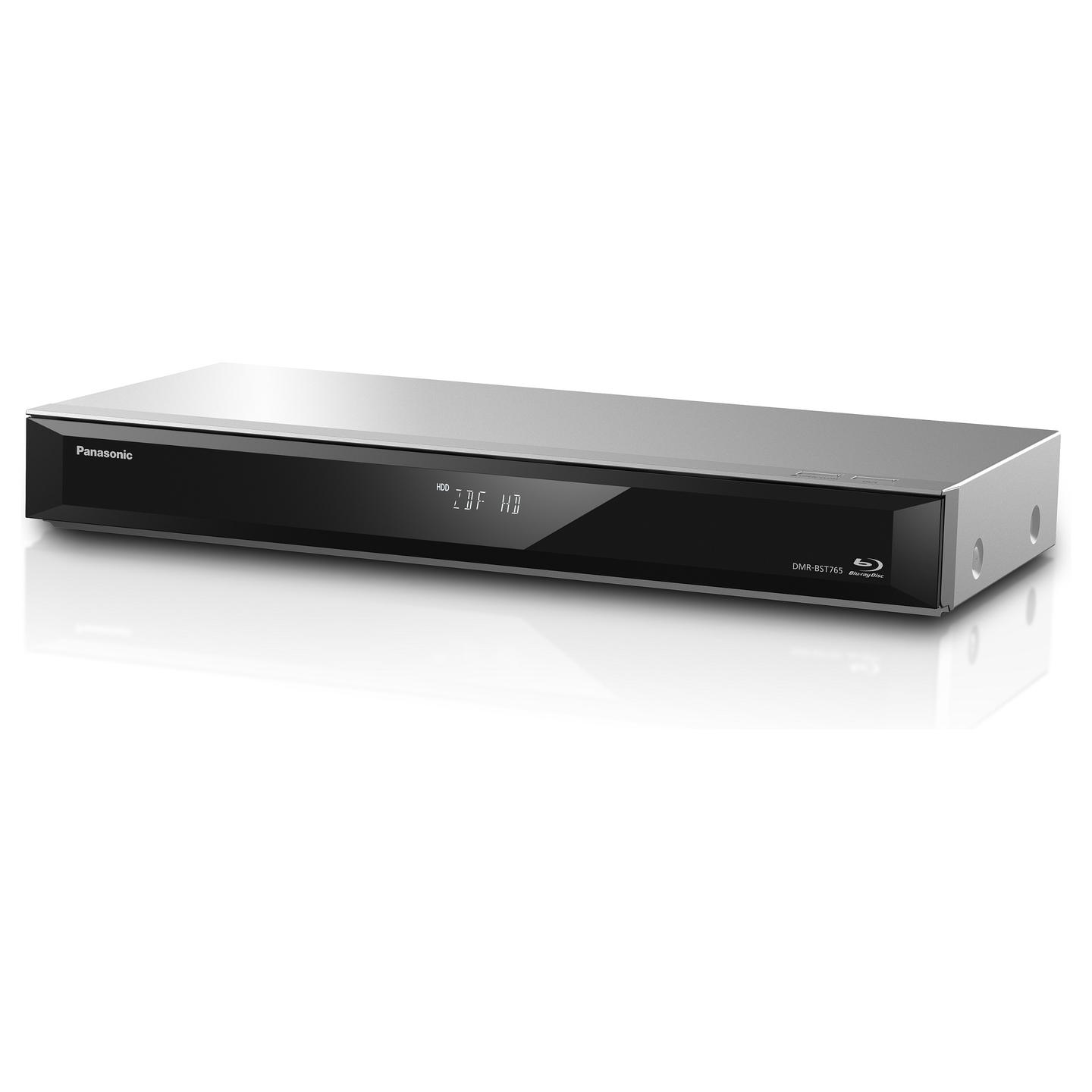 Blu-ray Recorder Panasonic DMR-BST765AG, HDD 500GB, Twin HD DVB-S2, 4K Upscaling, 3D, Wi-Fi, LAN, HDMI - Argjend