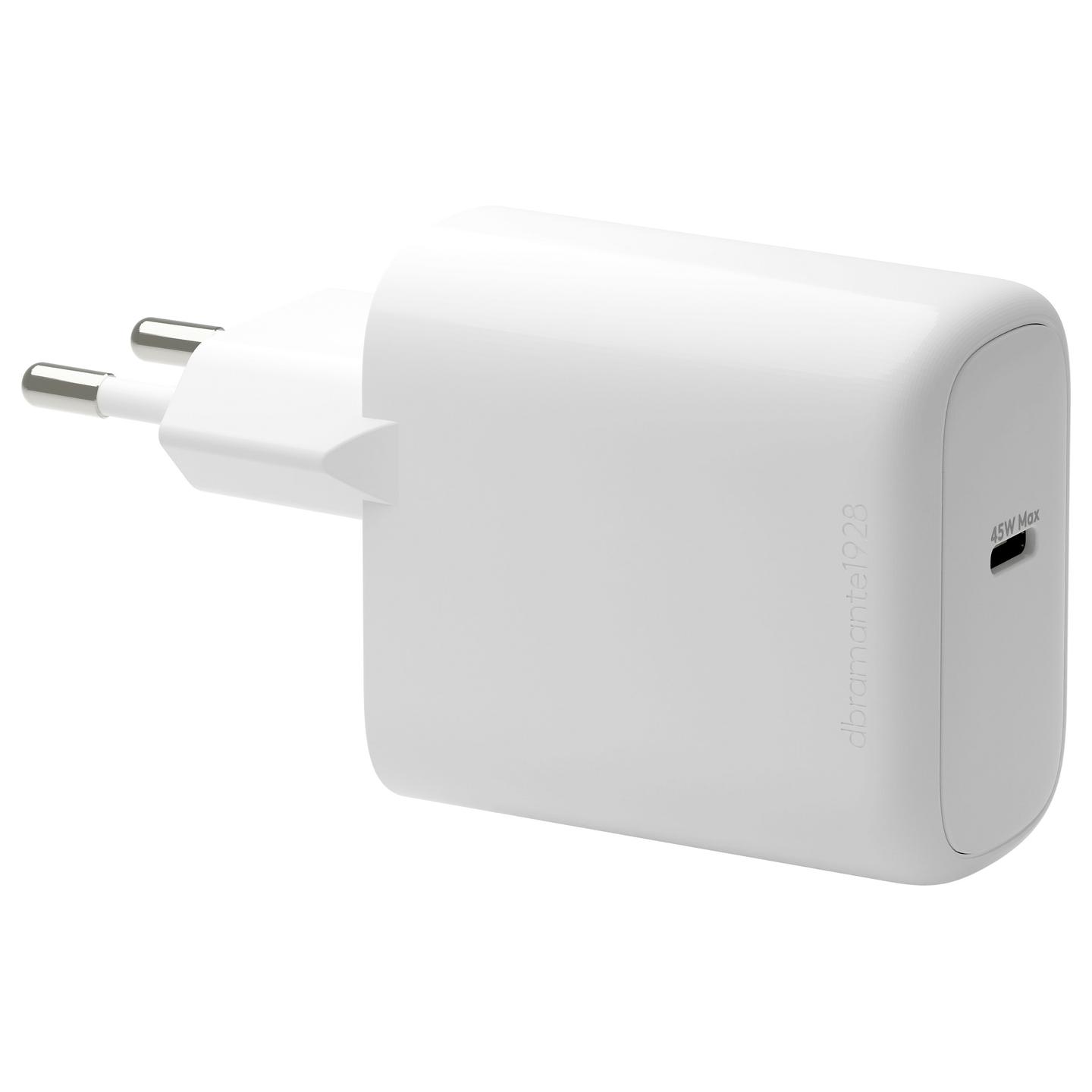 Karikues dbramante1928 Re-charge CH45EUWH7112, USB-C, 45W, Power Delivery, EU - Bardhë