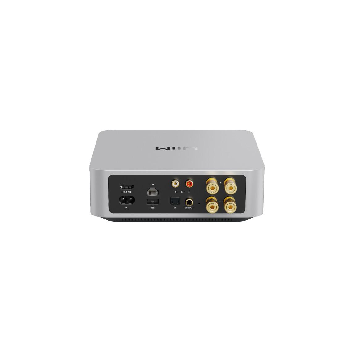 Streamer Audio WiiM Amp, 2x60W, Wi-Fi 5, Bluetooth 5.0, AirPlay 2, HDMI ARC, USB, Optik, RCA, Ethernet - Argjend - 2