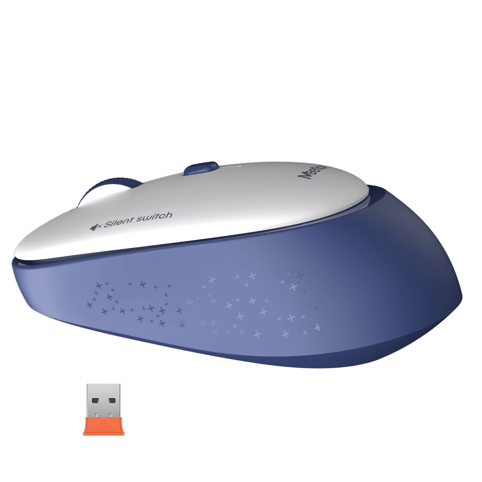 Maus pa kabllo Meetion R571-02 2.4G Wireless Office Mouse Blue / 2.4G / USB / 1600 DPI / Blu dhe bardhë - 8