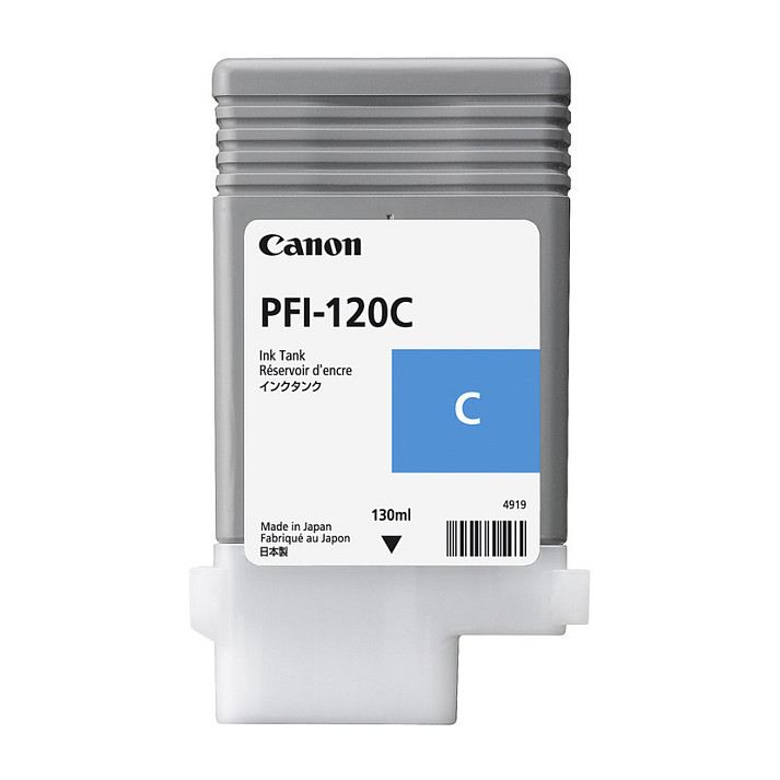 Toner Canon Tinte PFI-120C, 130 ml - 1