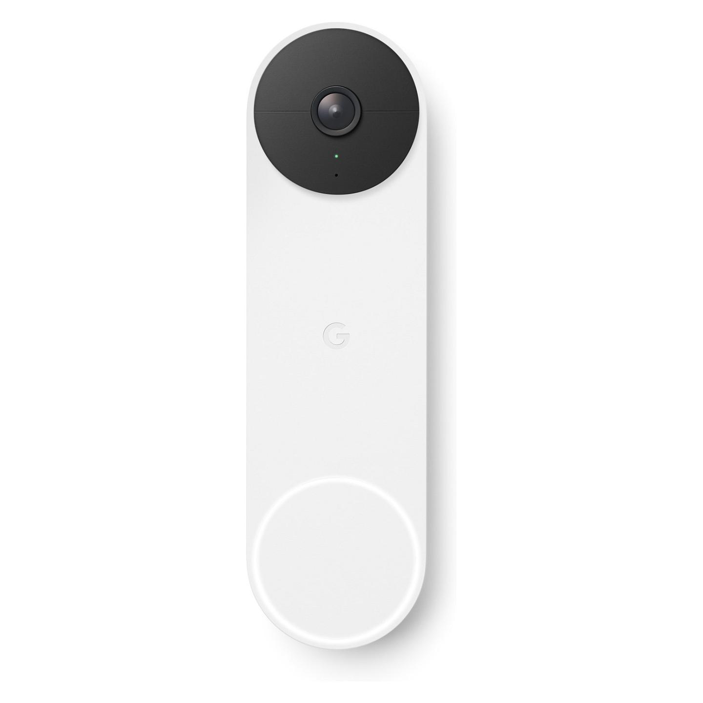 Zile inteligjente Google Nest Doorbell, Wi-Fi, 1.3MP, IP54 – Bardhë