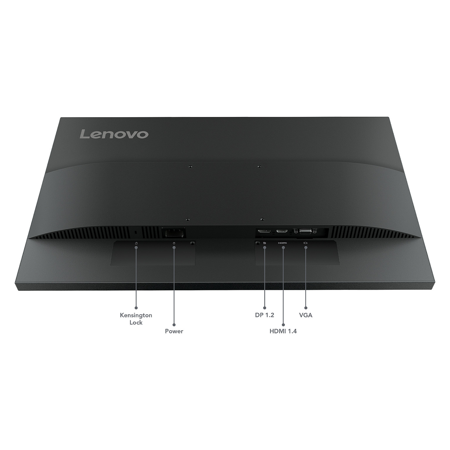 Monitor Lenovo ThinkVision E24-40 / 23.8" / Full HD IPS / 100Hz / 6ms / HDMI+DisplayPort+VGA - Zezë - 11
