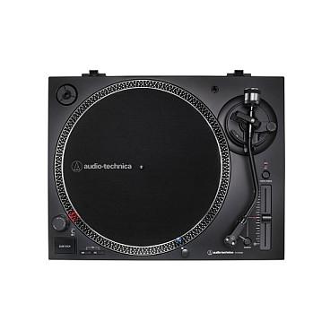 Gramafon Audio-Technica AT-LP120X, Me motor me lëvizje direkte, Manual, USB, Krah në formë J - Zezë - 3