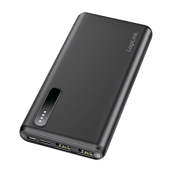 Powerbank LogiLink PA0311 / 8.000mAh / 12W / 2x USB-A / Li-Po - Zezë - 6