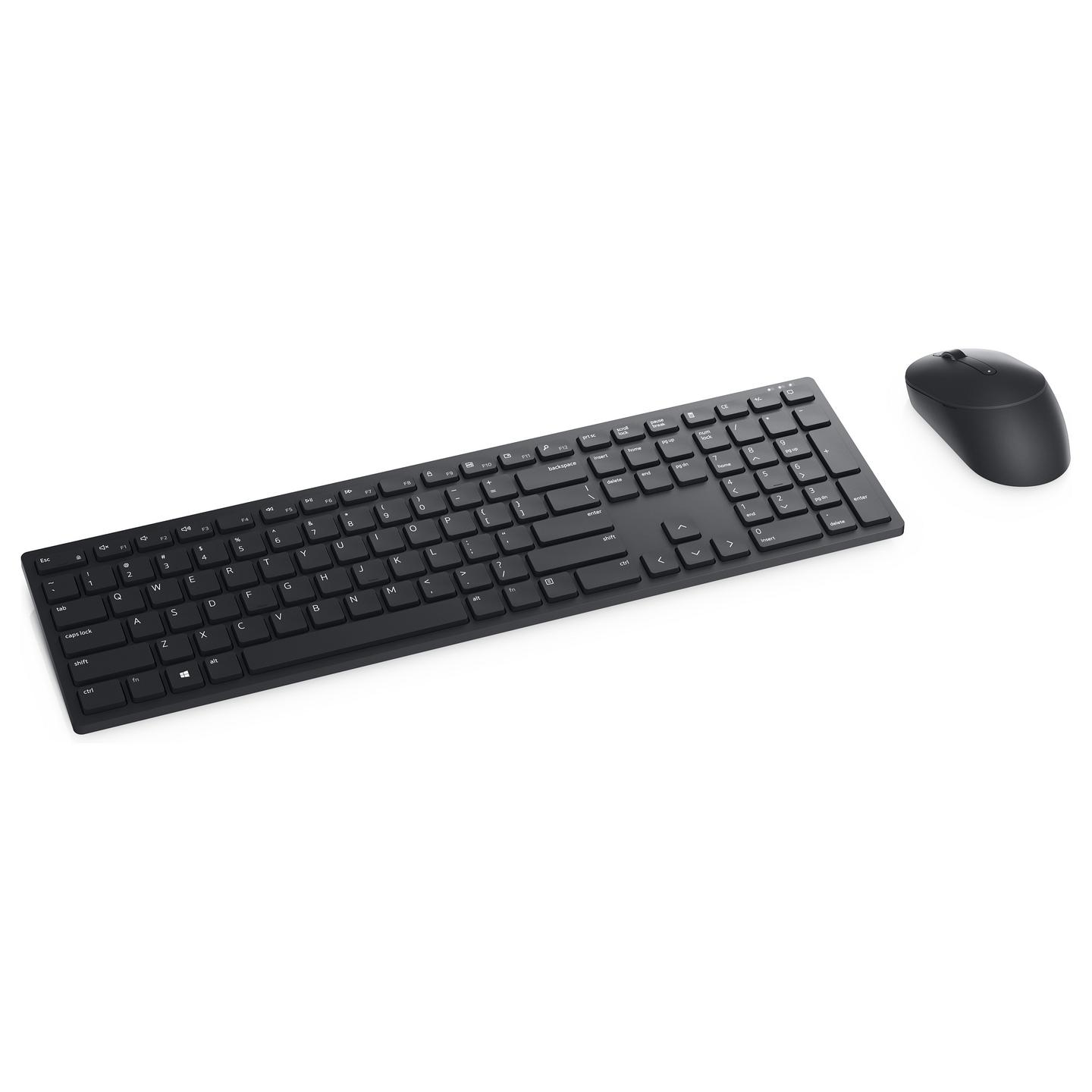 Combo (Tastierë & Maus) Dell Pro KM5221W, Full Size, QWERTY US International, 2.4 GHz, 12 Hotkeys - Zezë - 7