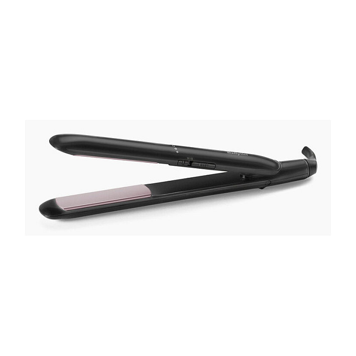 Drejtuese për flokë BaByliss Smooth Ceramic 230 ST241E / Ceramic / 200–230°C / 2 Nivele / 60min Auto Shut-Off / Multi-Voltage – Zezë