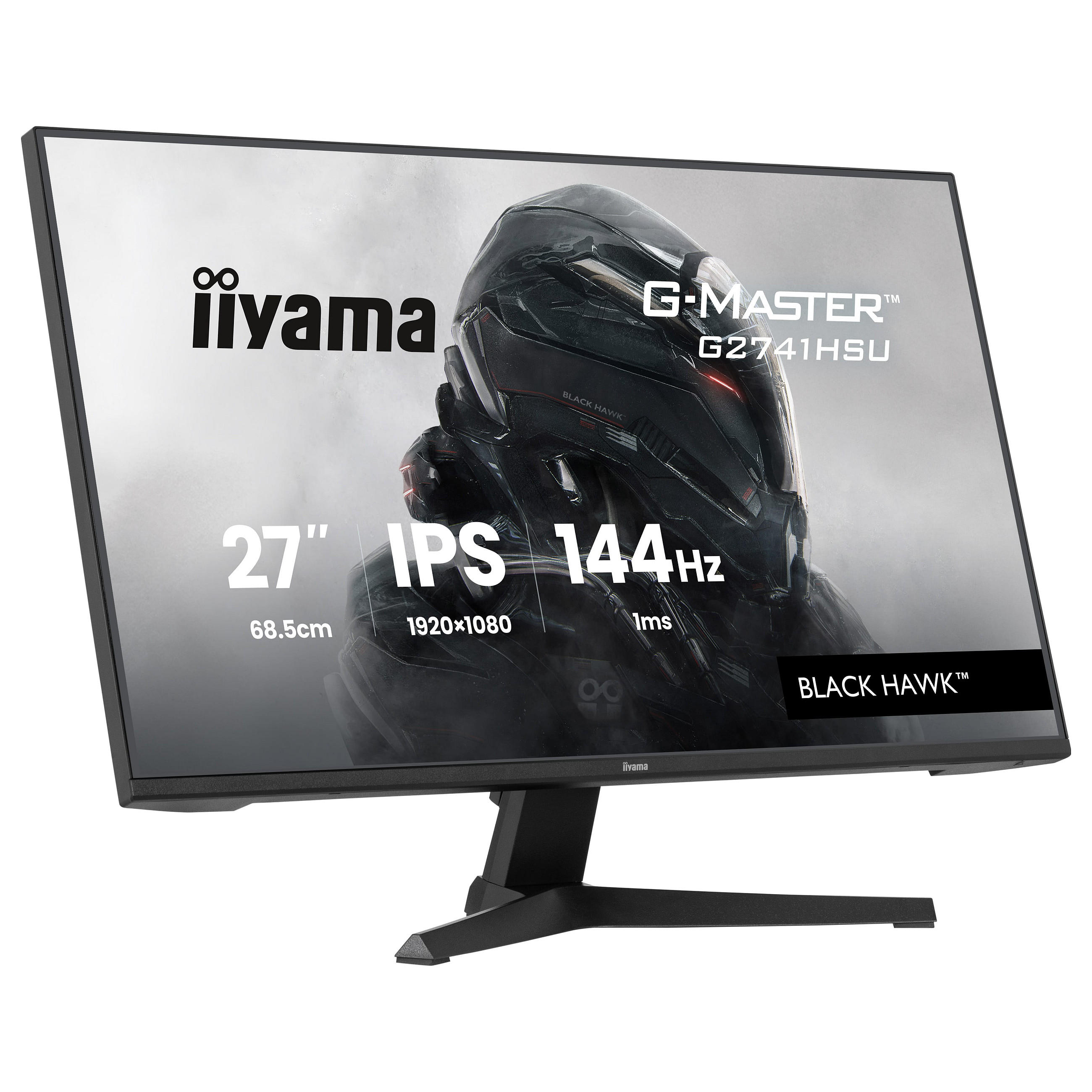 Monitor Gaming iiyama G-Master G2741HSU-B1 / 27"/ Full HD IPS / 144 Hz / 1 ms / HDMI+USB+DP+HDCP - Zezë - 4