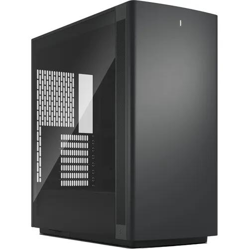 Kasë Fractal Design Define One, Mid-Tower, ATX, Xham i Temperuar, 3x Momentum 14, USB Type-C 20Gbps - Zezë
