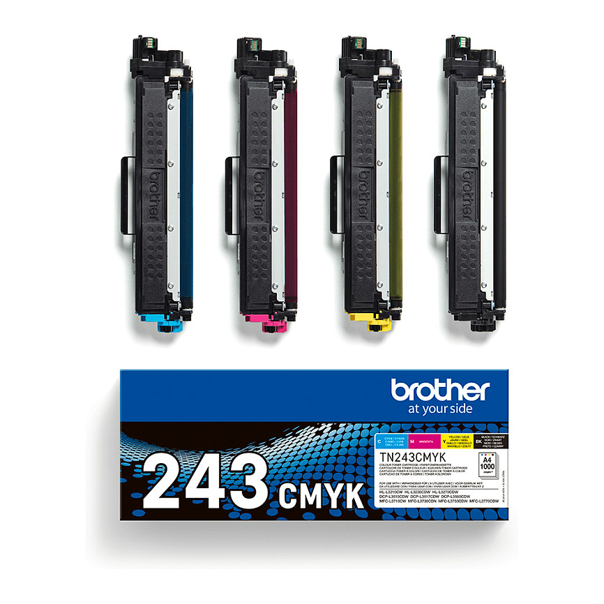 Toner Brother TN-243CMYK Value Pack (BK/C/M/Y) - 3