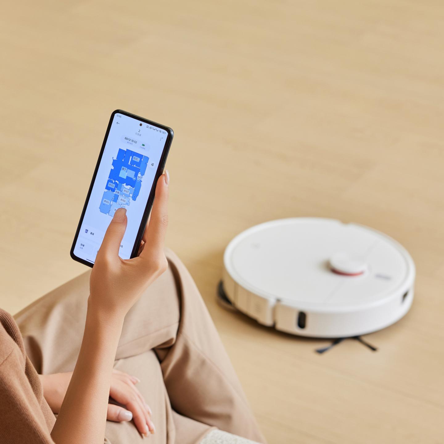 Fshesë robotike Xiaomi Robot Vacuum H50 / 10.000Pa / 5200mAh / LDS / HEPA -  Bardhë - 6