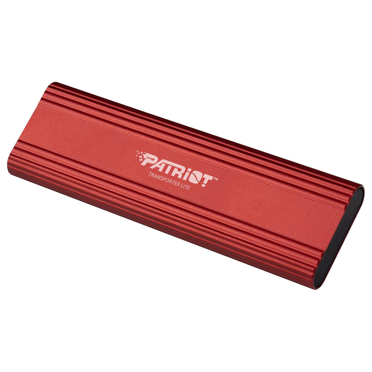 SSD e Jashtme Portative Patriot Transporter Lite, 512GB, USB-C, USB 3.2 Gen 2, 1000MB/s Lexim, 1000MB/s Shkrim – Kuqe - 2