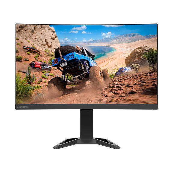 Monitor Gaming i lakuar Lenovo G27qc-30 / 27" Quad HD 165 Hz VA Curved / DisplayPort / e zezë - 4