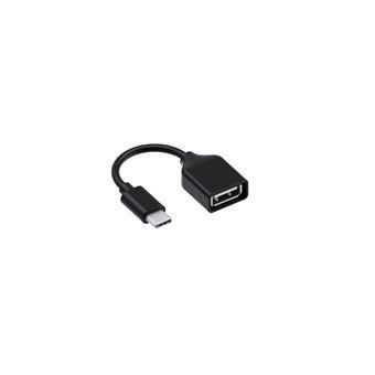 Adapter Yealink 3311046, USB-A Mashkull në USB-C Femër - Zezë 