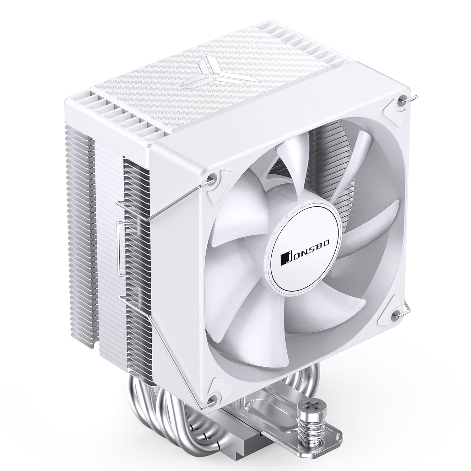 Ftohës për Procesor Jonsbo CR-1400E / 160W TDP / 4×6mm Heatpipe / 92mm PWM Fan / ARGB / LGA115x/1200/1700 / AM4/AM5 – Bardhë