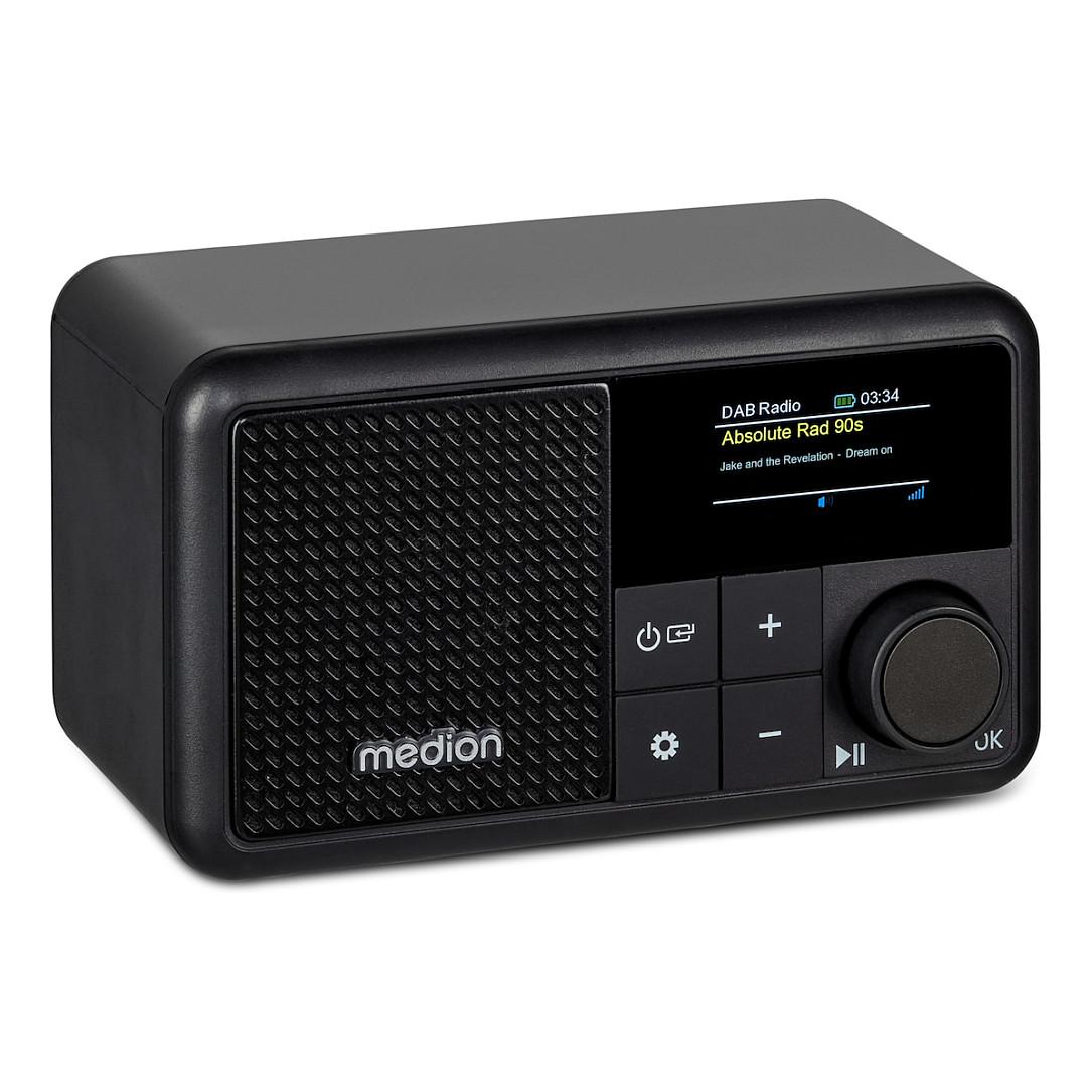 Radio Portative MEDION LIFE S66822,DAB+ ,FM, TFT , 2W, IPX1 - Zezë - 3