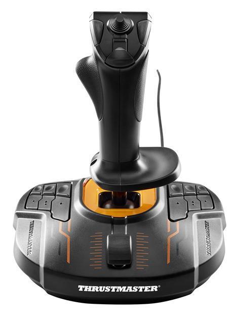 Kontroller Thrustmaster T.16000M FCS / 2960773 / Flight Stick / USB / 16 Butona / 4 Akse / Ambidextrous – Zezë/Portokalli - 2