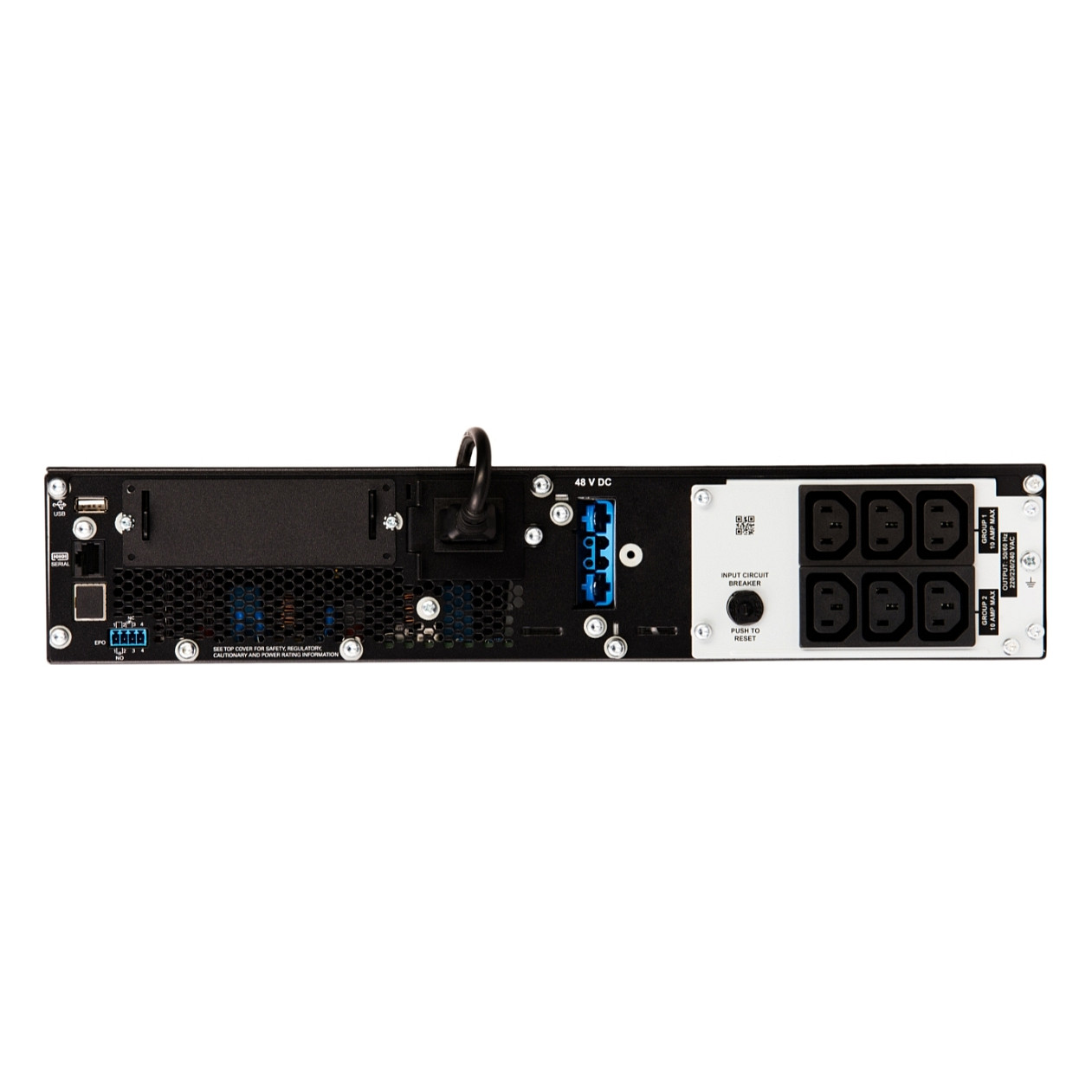 APC Smart-UPS SRT1000RMXLI-NC – 1000VA 1000W Online Double Conversion UPS with Pure Sine Wave Output, 2U Rack/Tower Design, Integrated Network Card & Scalable Runtime for Mission-Critical Systems - 2