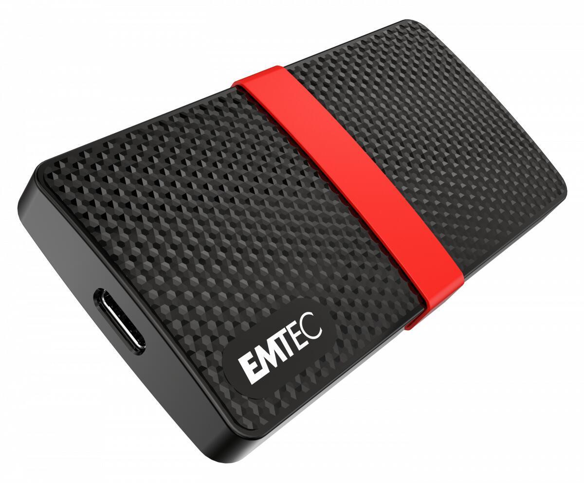 SSD e Jashtme Emtec X200 / 1TB / USB-C 3.2 Gen 1 / 450MB/s Read / 420MB/s Write – Zezë/Kuqe - 1