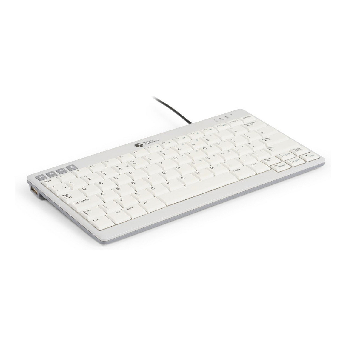 Tastierë me kabllo BakkerElkhuizen Ultraboard 950 V2 Compact / QWERTY / UK Language – Bardhë - 2