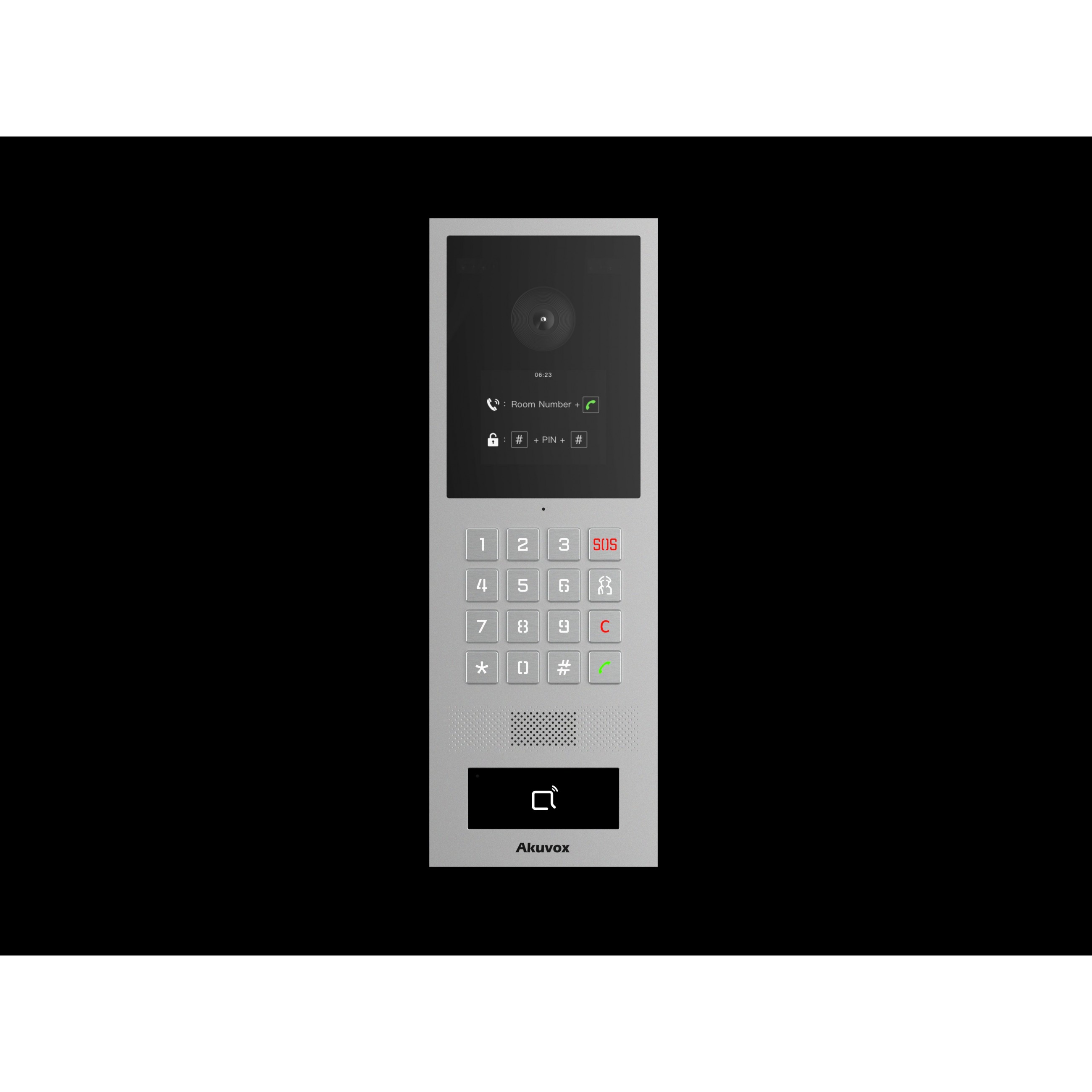 Akuvox Video-TFE S532 Main Body. IP. card reader - 1