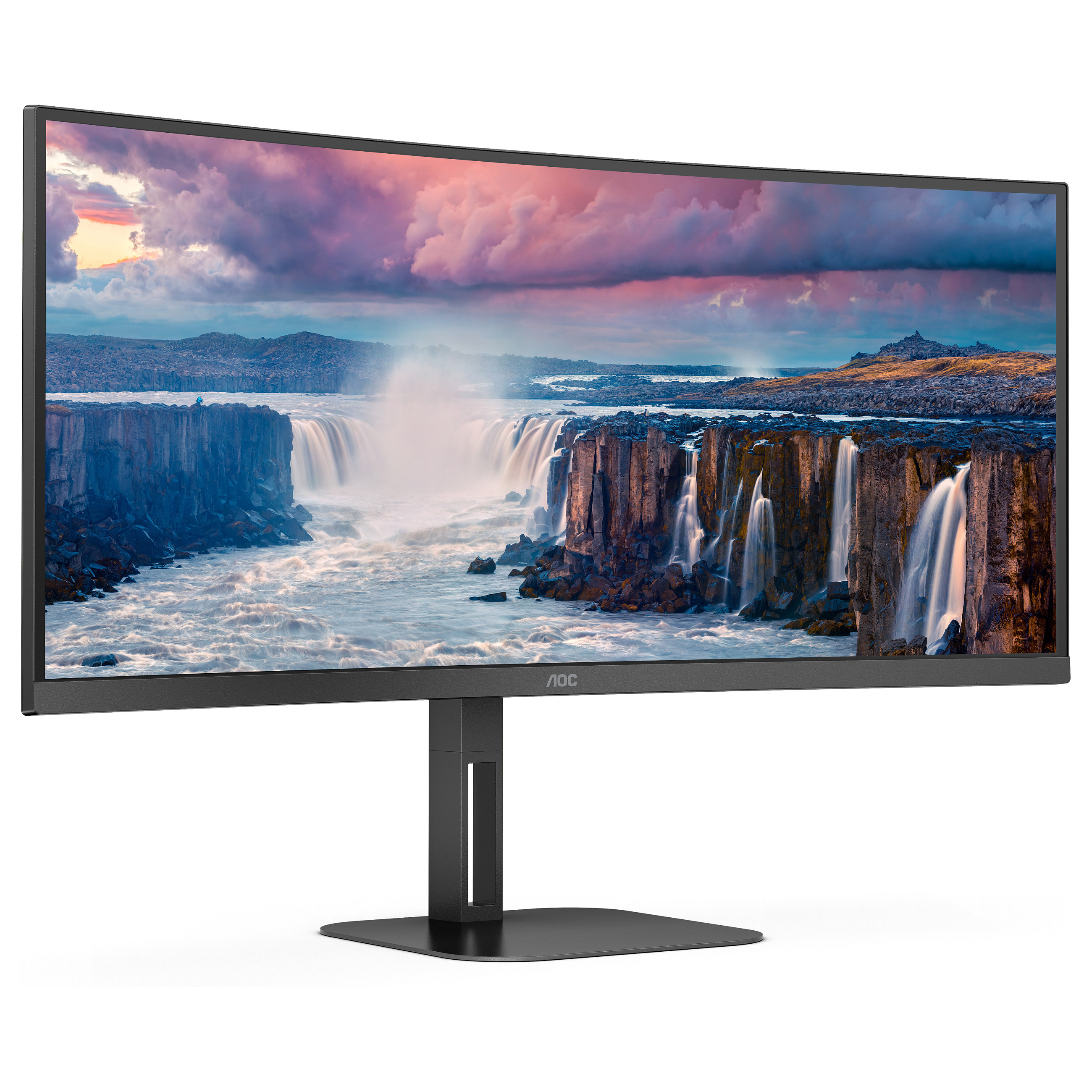 Monitor AOC CU34V5C/BK / 34 Inch / Wide Quad HD / 100Hz / 1ms / I zi - 8