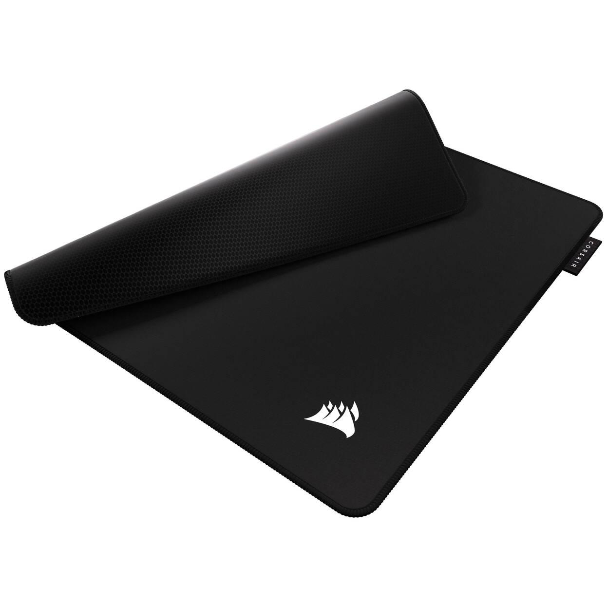 Mauspad Gaming Corsair MM PRO M, 930x400x5mm, Sipërfaqe Fabric, Anti-Slip, Skaje të Qepura - Zezë - 3
