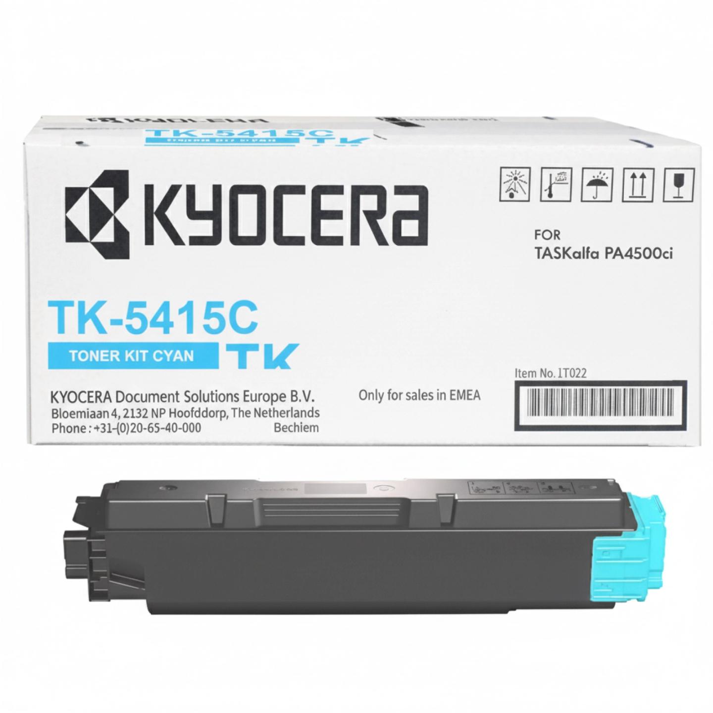 Toner Kyocera TK-5415C / 1T02Z7CNL0 / 13.000 faqe – Blu - 1
