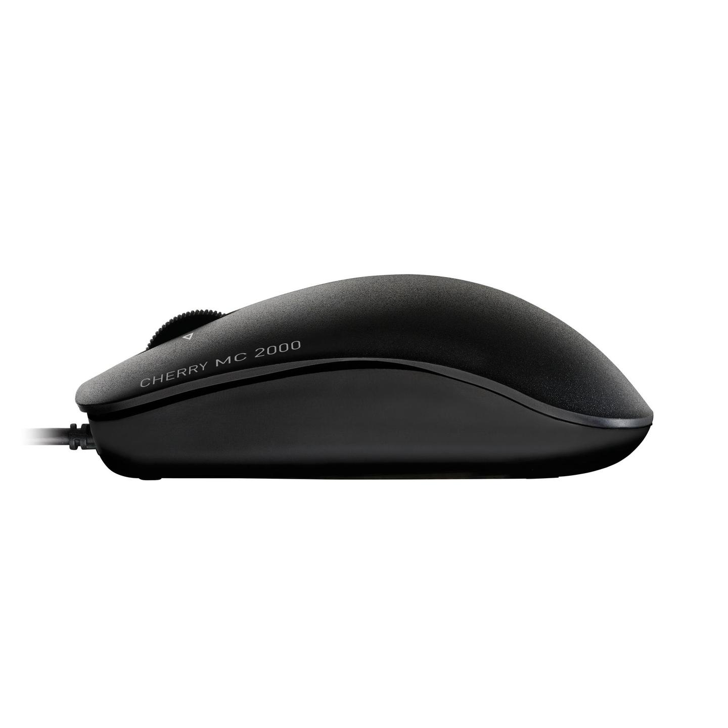 Maus me kabllo CHERRY MC 2000 / JM-0600-2 / 1600 DPI / 3 Butona / Tilt-Wheel / USB / 1.8m – Zezë - 2