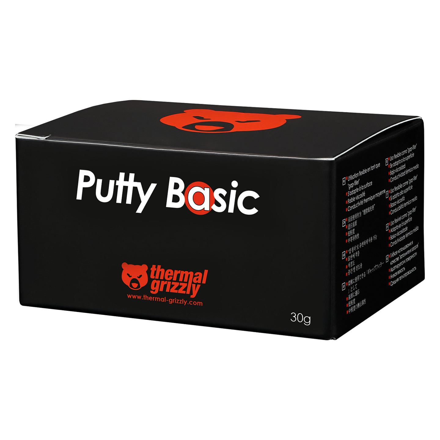 Pastë Termike Thermal Grizzly Putty Basic / 30g / Gap Filler / 0.2–3.0mm – Rozë - 6