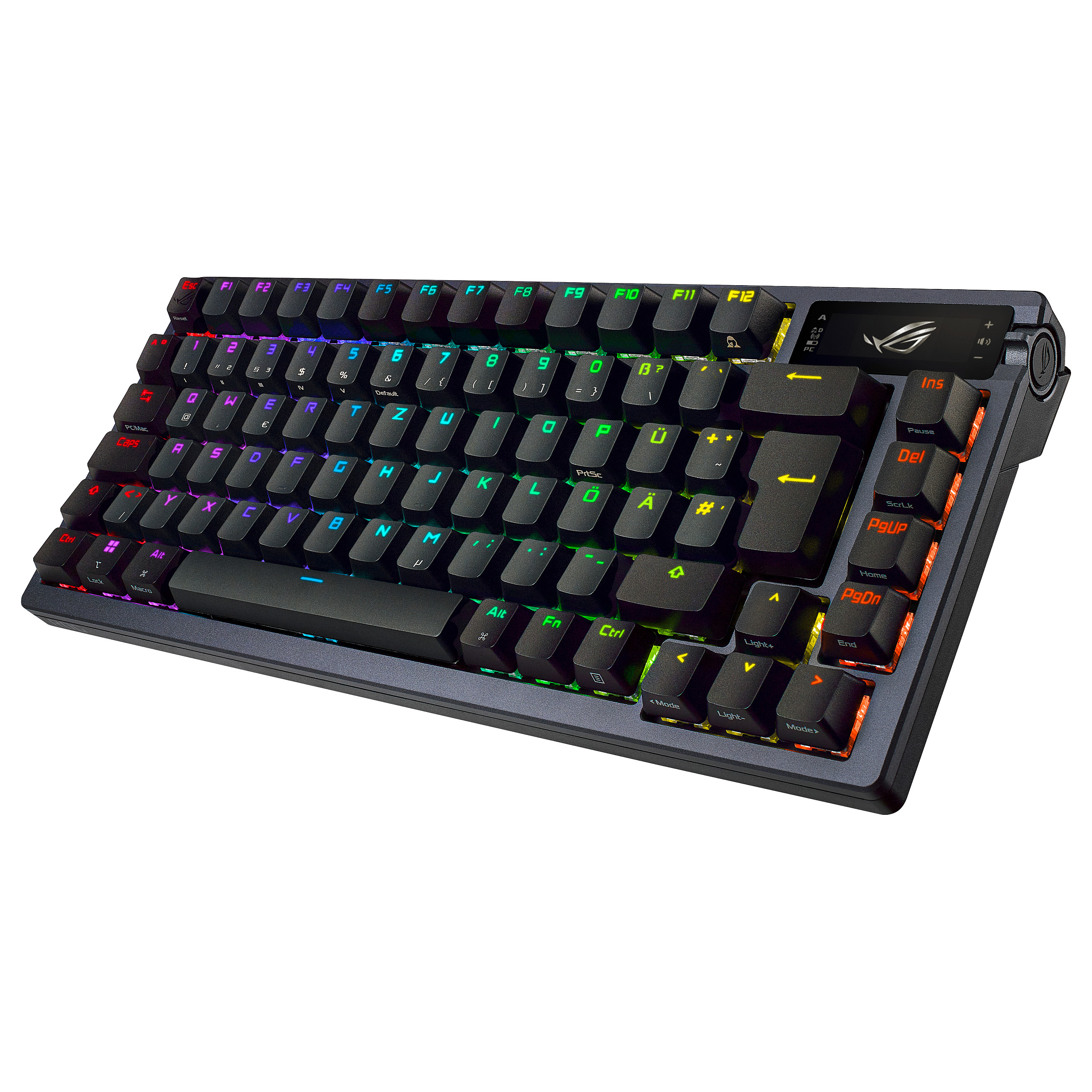 Tastierë Gaming Asus ROG Azoth RGB Wired & Wireless / QWERTY - Zezë - 2