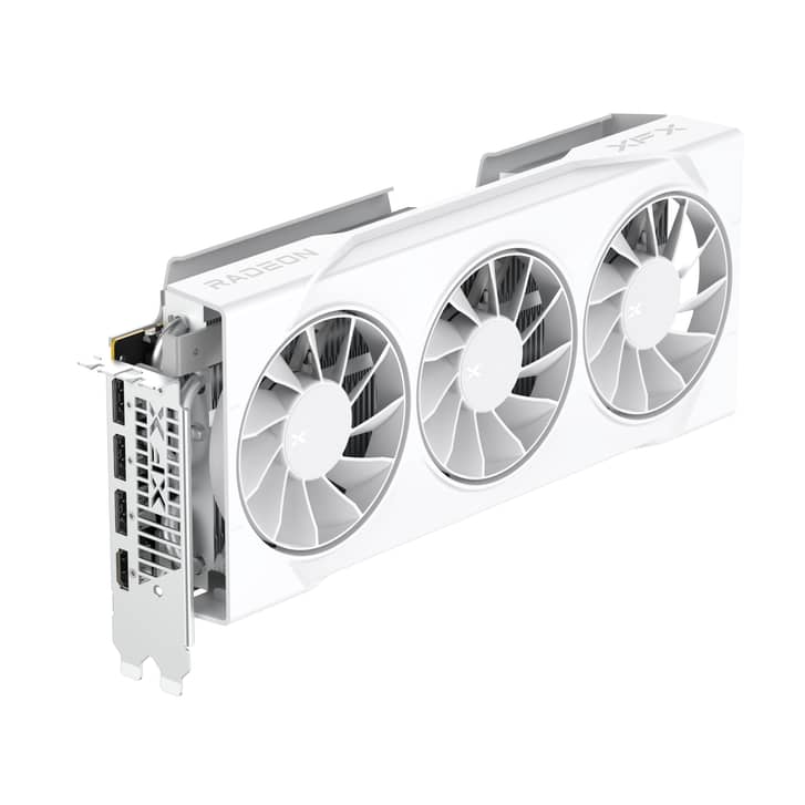 Kartelë Grafike AMD Radeon RX 9070 GRE / 12GB GDDR6 / 192-bit / XFX Triple Fan OC -Bardhë - 2