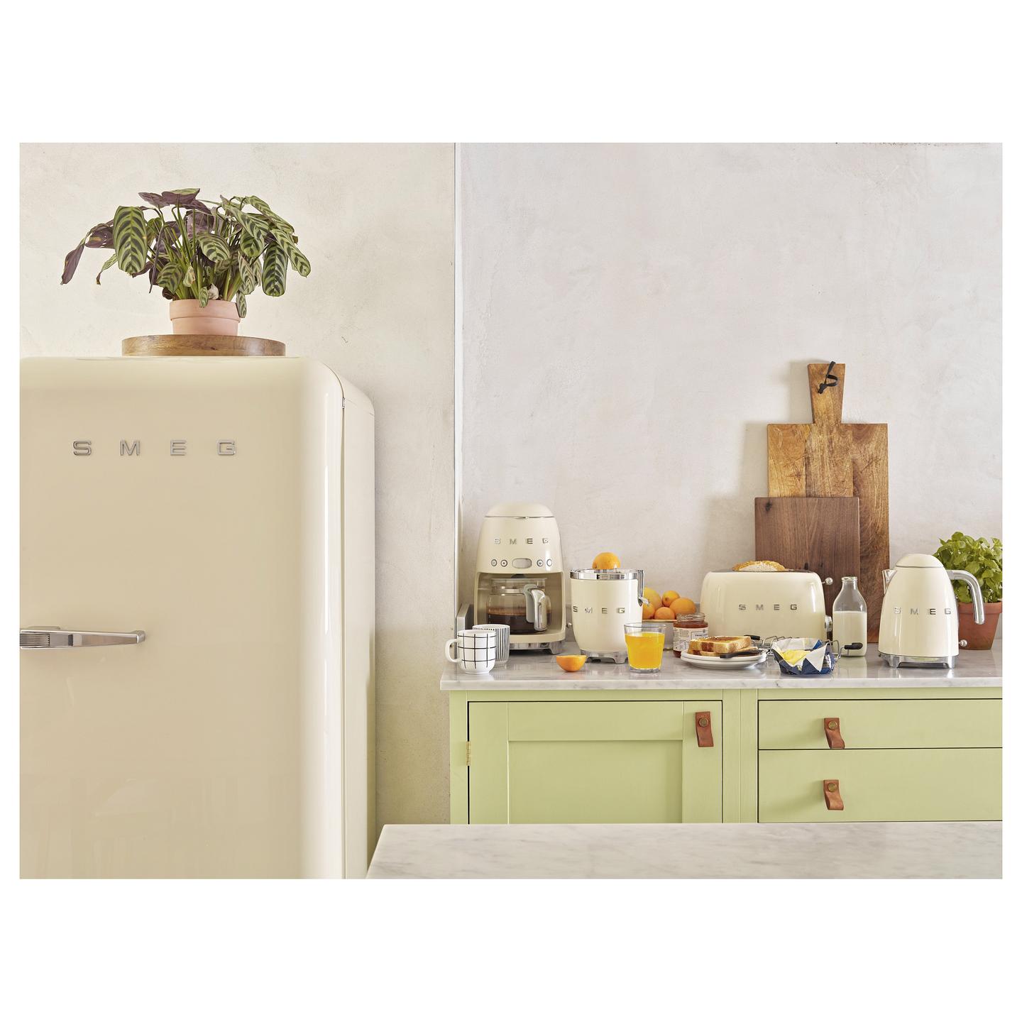 Çajnik Elektrik Smeg KLF03CREU, 1.7L, 2400W, 360° – Krem - 6