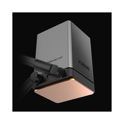 Ftohës për Procesor Inter-Tech ALSEYE X360 / AIO / 360mm / 3×120mm PWM Fan / RGB / 350W TDP / Intel & AMD – Zezë - 3