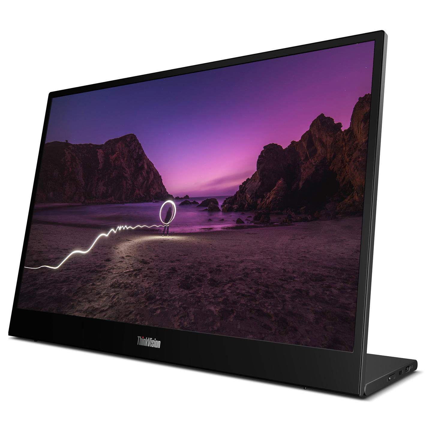 Monitor Portativ Lenovo ThinkVision M16 / 16" / WUXGA IPS / 60Hz / 8ms / USB-C - Zezë - 5