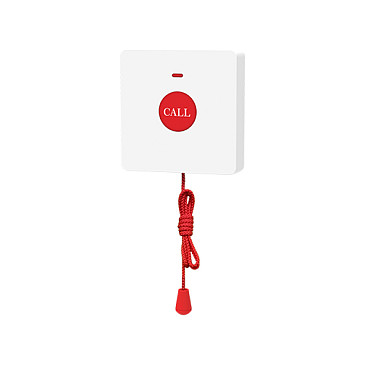 Buton Emergjence Fanvil KT30 / Wireless 433MHz / IP65 / 2m - Bardhë/Kuqe