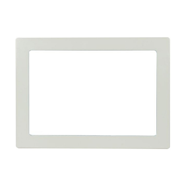 ALLNET 10 Inch Touch Display Tablet White Narrow Bezel – Slim Mounting Frame Cover for Wall Installation - 1