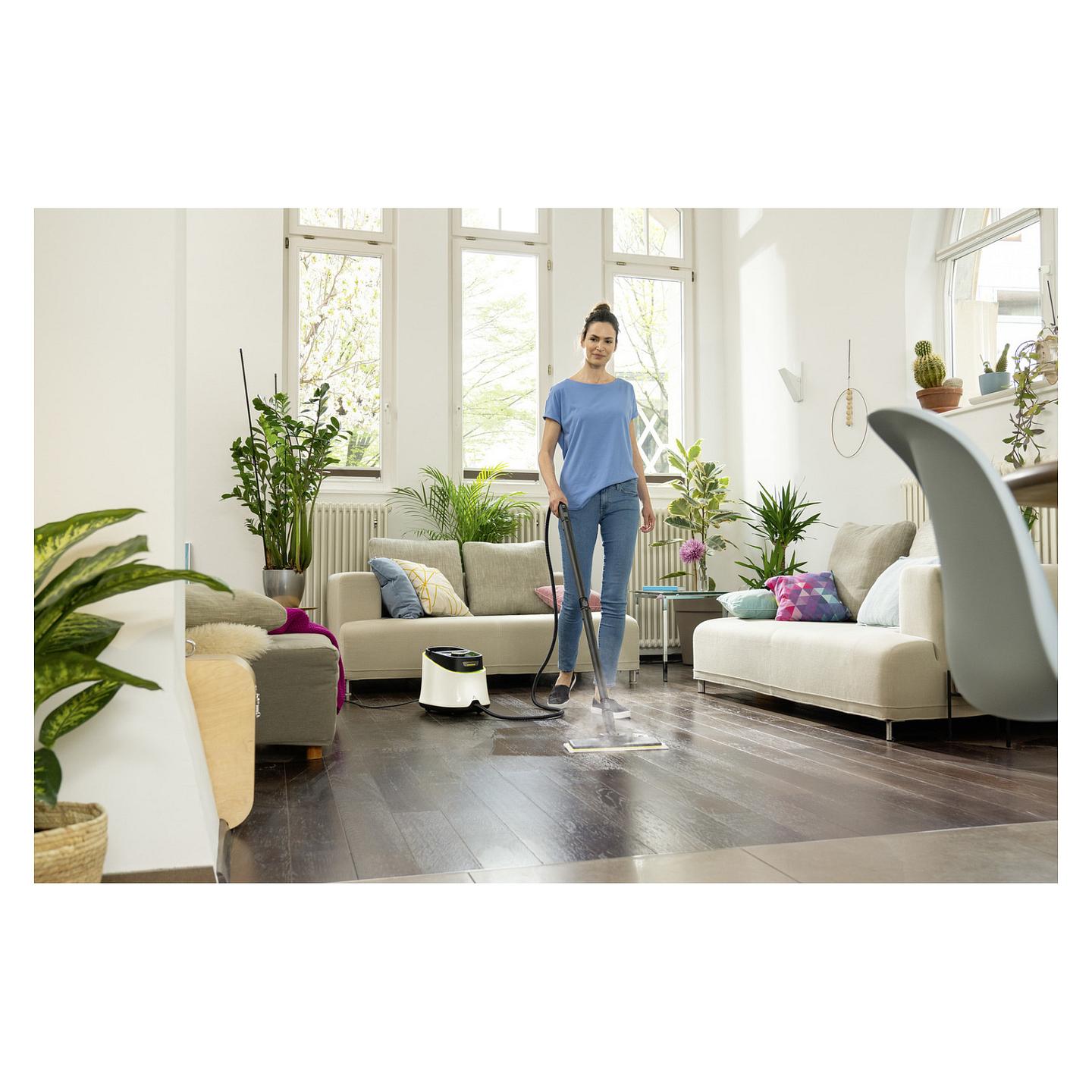Pastrues me avull Kärcher SC 3 Deluxe / 1900W / 3.5 Bar / 1L / EasyFix - Bardhë/Zezë - 7