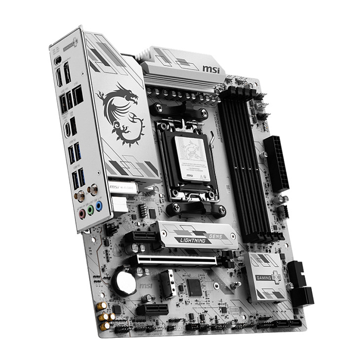 Pllakë Amë AMD AM5 MSI B850M Gaming Plus / mATX / DDR5 / HDMI - 4