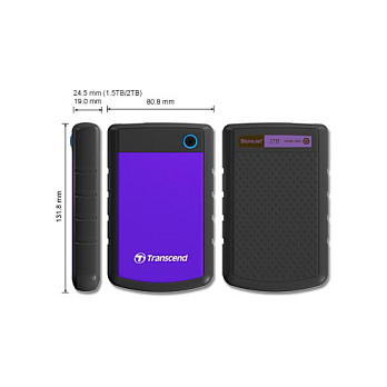 HDD të Jashtme Transcend StoreJet H3 / 2TB / USB 3.0 - 2
