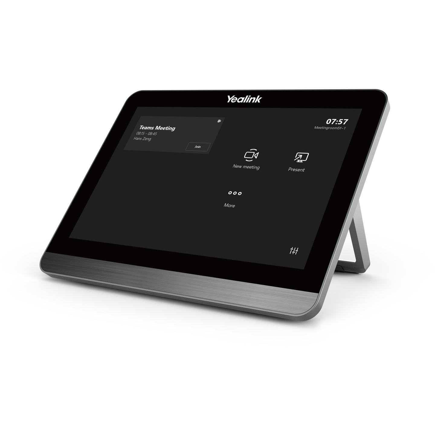 Sistem për Konferencë Yealink Bundle MeetingBar A30 + CTP18 / 4K 60fps / Dual 8MP / 10x Zoom / 120° / 8 MEMS / 8" Touch - Zezë - 5