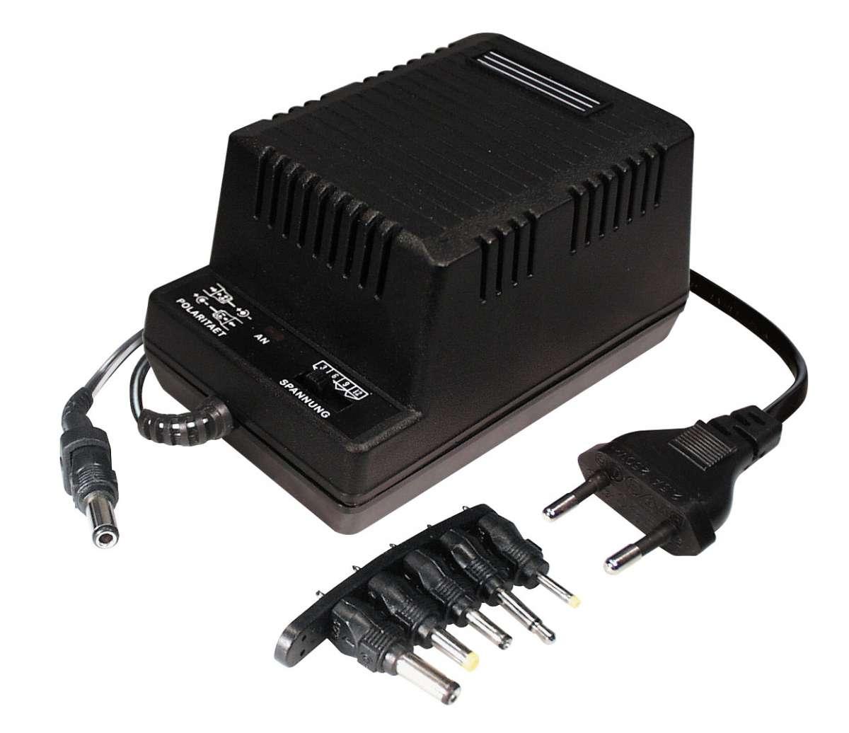 Furnizues Energjie Transmedia NT 5 HSGSL, 1200mA, 3–12V DC, 6 Priza DC të Ndërrueshme