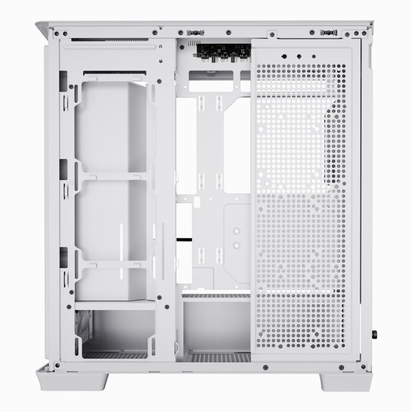 Kasë PC APNX C1-R / Midi Tower / ATX / 3x 120mm + 1x 120mm ARGB Fan / Tempered Glass - Bardhë